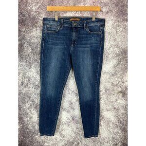 Joe's Jeans Womens 31 Blue The Icon Mid Rise Skinny Ankle Mod Casual City School